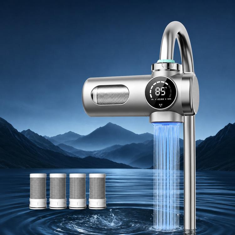Grifo purificador de agua inteligente, desmontable y lavable, con cartucho de filtro., 1 Device + 1 Chip, 1 Device + 2 Chips, 1 Device + 4 Chips, 1 Device + 6 Chips, 1 Device + 8 Chips