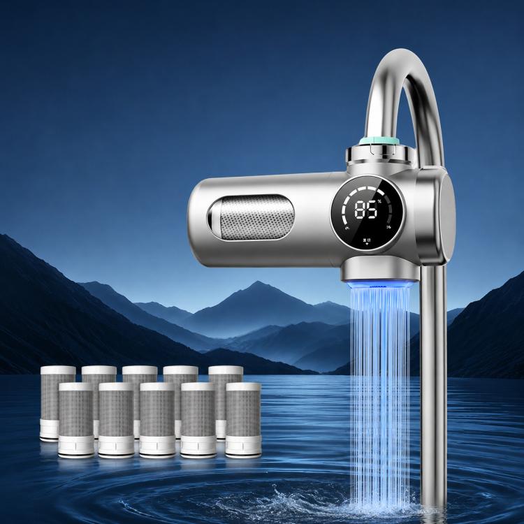 Grifo purificador de agua inteligente, desmontable y lavable, con cartucho de filtro., 1 Device + 1 Chip, 1 Device + 2 Chips, 1 Device + 4 Chips, 1 Device + 6 Chips, 1 Device + 8 Chips