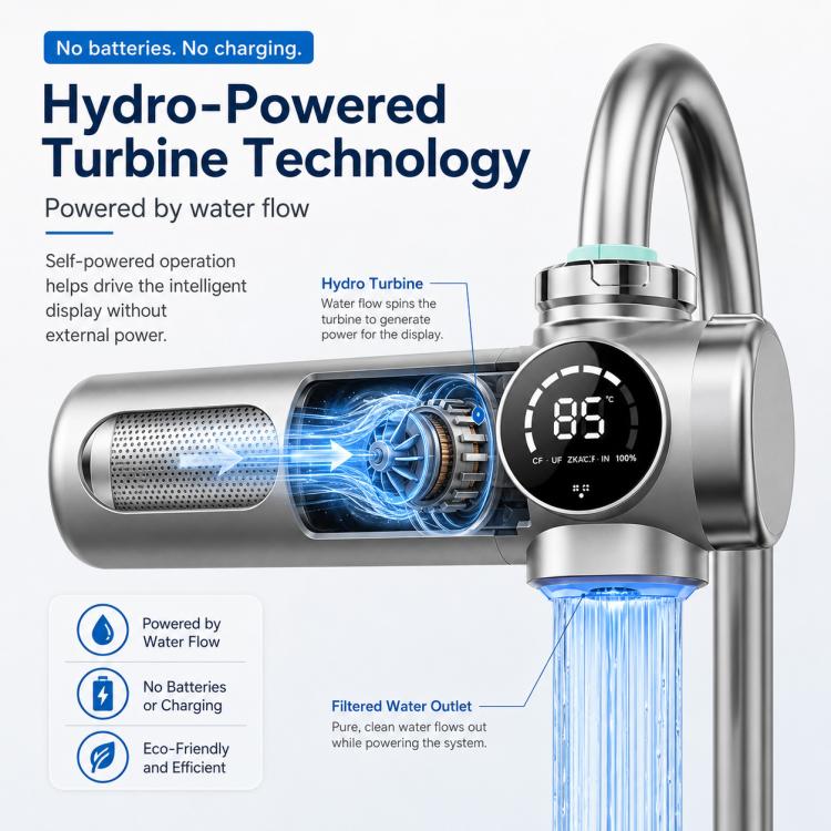 Grifo purificador de agua inteligente, desmontable y lavable, con cartucho de filtro., 1 Device + 1 Chip, 1 Device + 2 Chips, 1 Device + 4 Chips, 1 Device + 6 Chips, 1 Device + 8 Chips
