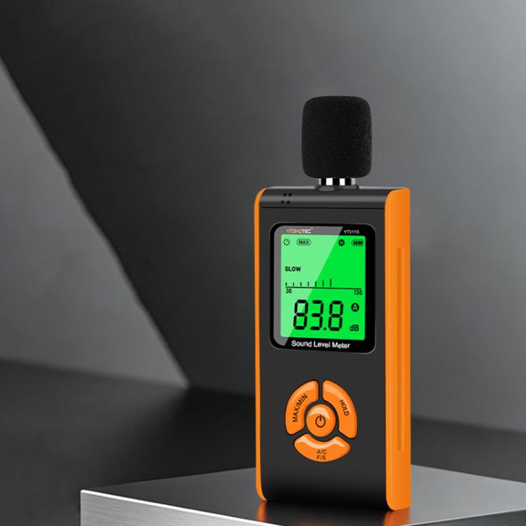 Sonómetro digital de alta precisión YT311S, rango de medición: 30–130 dB, YT311S