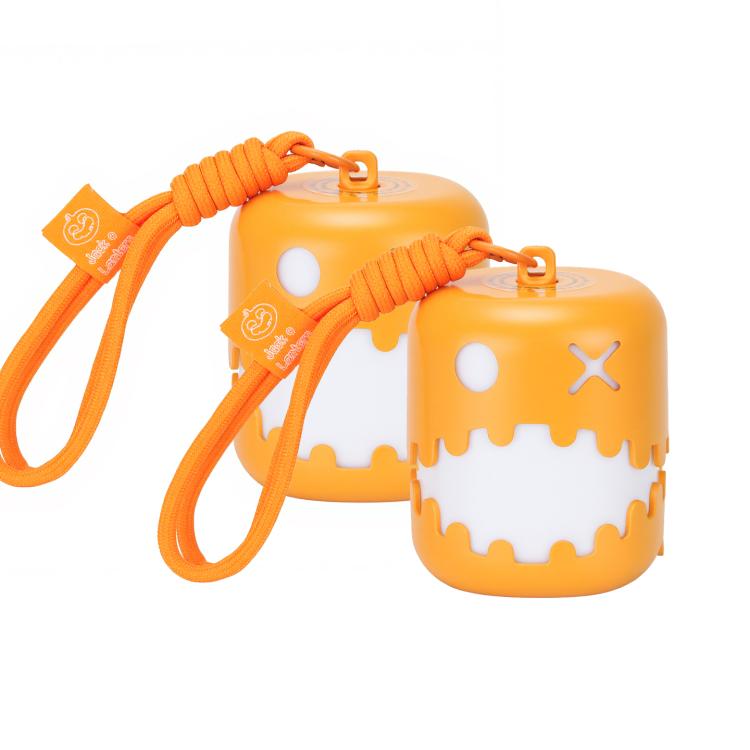 Linterna de calabaza divertida HZ-K10 para crear un ambiente de Halloween y luz nocturna., 1 Pack, 2 Packs