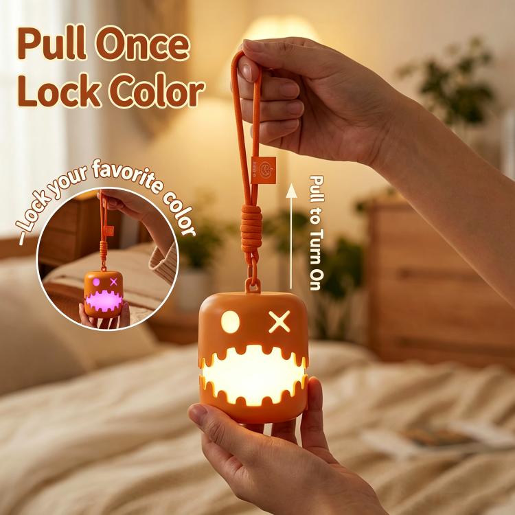 Linterna de calabaza divertida HZ-K10 para crear un ambiente de Halloween y luz nocturna., 1 Pack, 2 Packs
