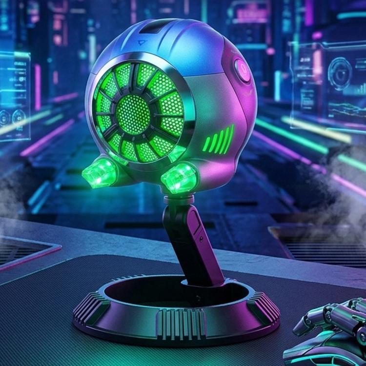 Micrófono de condensador de escritorio estilo cyberpunk DJ-86, DJ-86