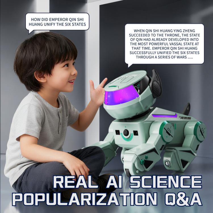 Perro robot inteligente con IA JJR/C R45 2.4G RC
