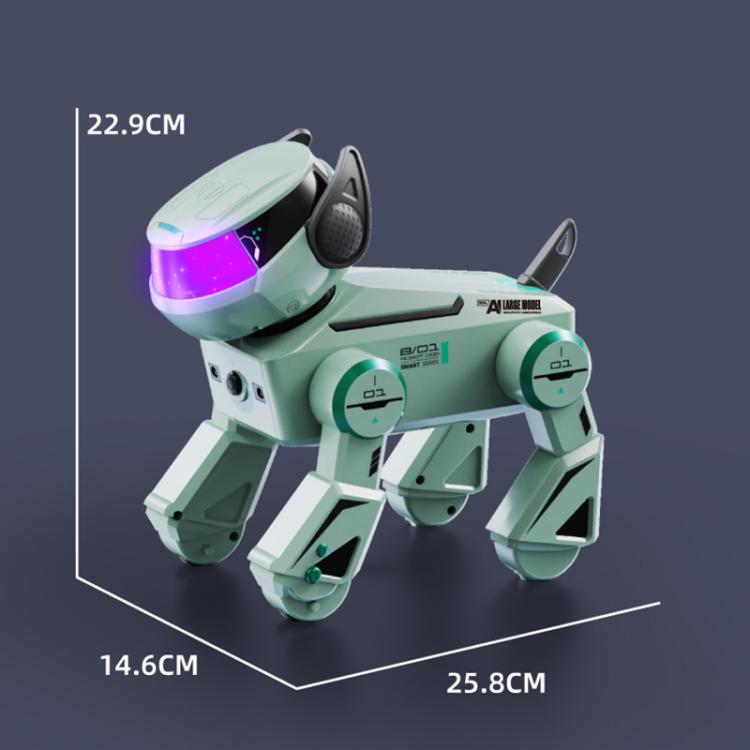 Perro robot inteligente con IA JJR/C R45 2.4G RC