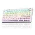 Teclado mecánico personalizado AULA F75 de 80 teclas con conexión por cable/2.4G/Bluetooth y triple modo.