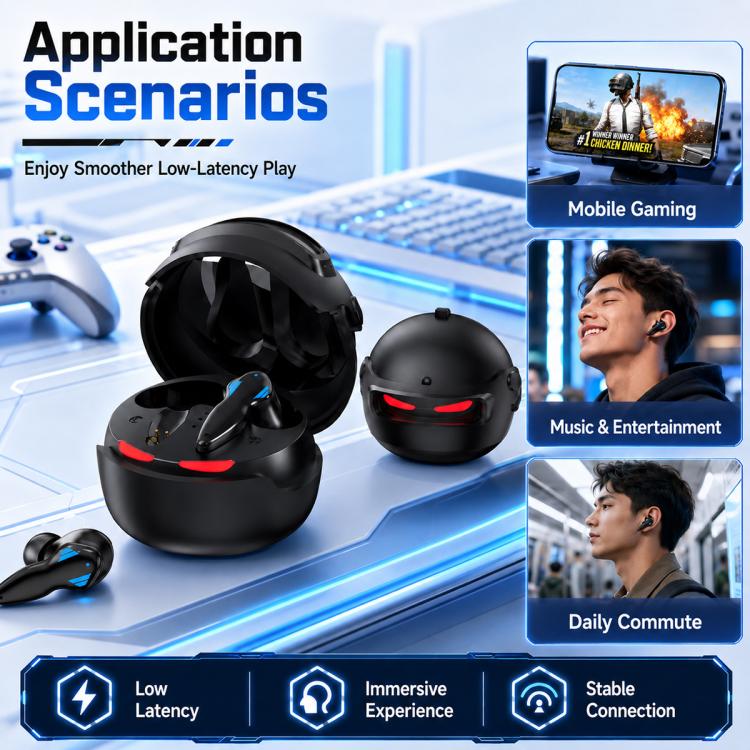 Auriculares inalámbricos para juegos KY37 Buds 5Pro con Bluetooth 5.4