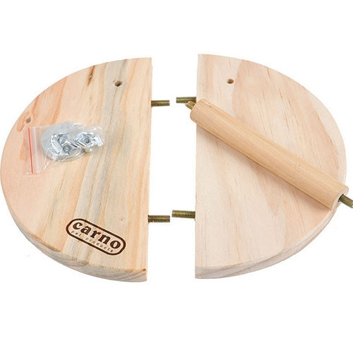 Mascota de madera de dos capas, placa de pie para hámster, trampolín para hámster, juguetes con pedales para mascotas pequeñas, Two Layers Footplate