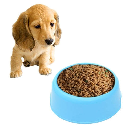 Cuencos para mascotas individuales de material plástico de color caramelo claro para perros y gatos, Single Pets Bowls