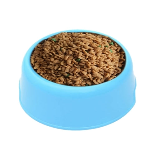 Cuencos para mascotas individuales de material plástico de color caramelo claro para perros y gatos, Single Pets Bowls