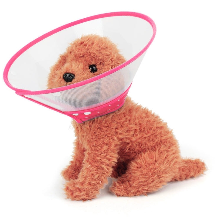 Elizabeth Pet Collar Headgear Ruff Funnel Cover Anti Bite Lamer Seguridad Práctico protector para el cuello, Tamaño: L, Adecuado para cuello 26-30 cm, Size: L