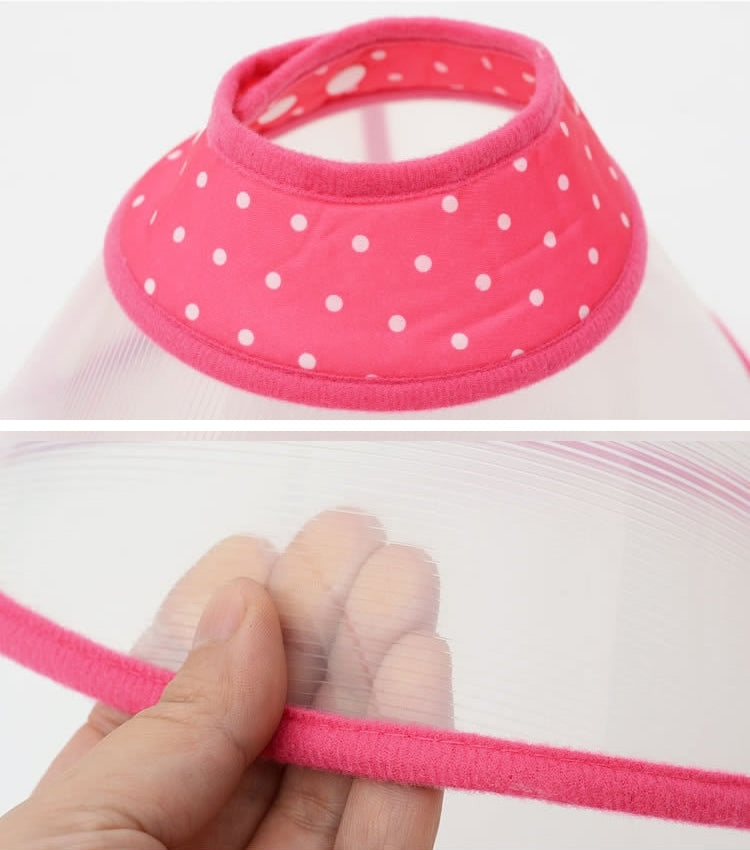 Elizabeth Pet Collar Headgear Ruff Funnel Cover Anti Bite Lamer Seguridad Práctico protector para el cuello, Tamaño: L, Adecuado para cuello 26-30 cm, Size: L