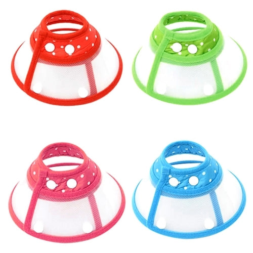 Elizabeth Pet Collar Headgear Ruff Funnel Cover Anti Bite Lamer Seguridad Práctico protector para el cuello, Tamaño: L, Adecuado para cuello 26-30 cm, Size: L
