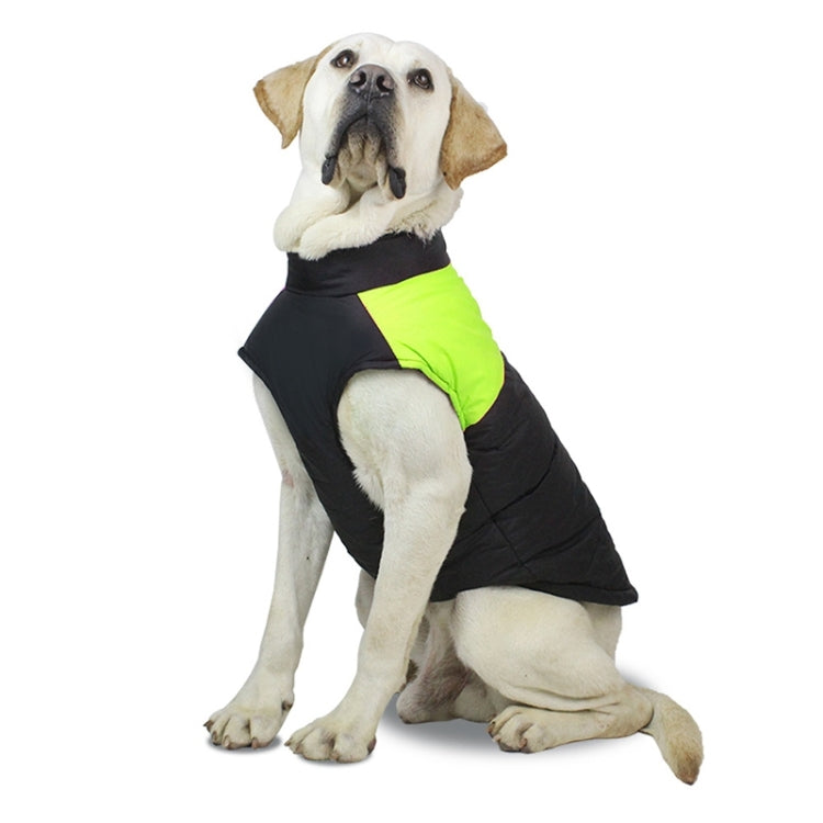 Traje de esquí con chaleco de algodón para perros, talla: XXL, pecho: 54 cm, largo de espalda: 45 cm, Size: XXL