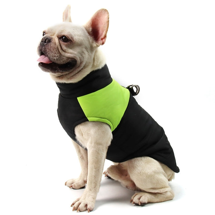 Traje de esquí con chaleco de algodón para perros, talla: XXL, pecho: 54 cm, largo de espalda: 45 cm, Size: XXL