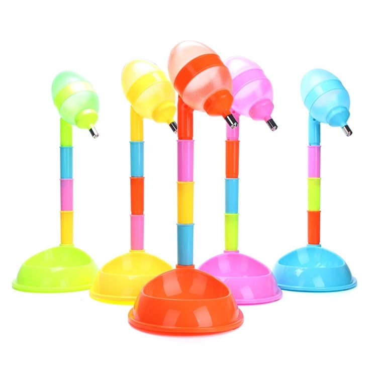 Suministros para mascotas Perro mascota Gato 2 en 1 Alimentación y riego automáticos Varilla ajustable vertical Alimentador de agua para mascotas, Capacidad: 600 ml