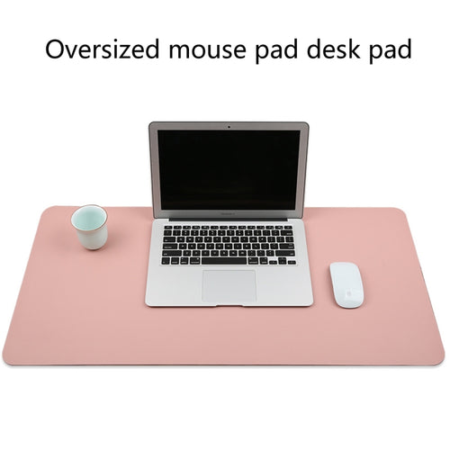 Alfombrilla de ratón multifunción de cuero de PU para negocios, alfombrilla para teclado, alfombrilla para mesa, alfombrilla para escritorio de computadora, tamaño: 60 x 30 cm, Size: 60 x 30cm(Black), Size: 60 x 30cm(Pink), Size: 60 x 30cm(Green)      ...