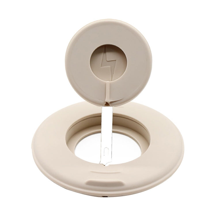 2 en 1 soporte telescópico del cargador inalámbrico de escritorio del silicón para el cargador inalámbrico del iPhone/del reloj
