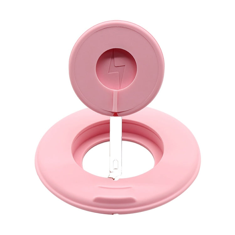 2 en 1 soporte telescópico del cargador inalámbrico de escritorio del silicón para el cargador inalámbrico del iPhone/del reloj