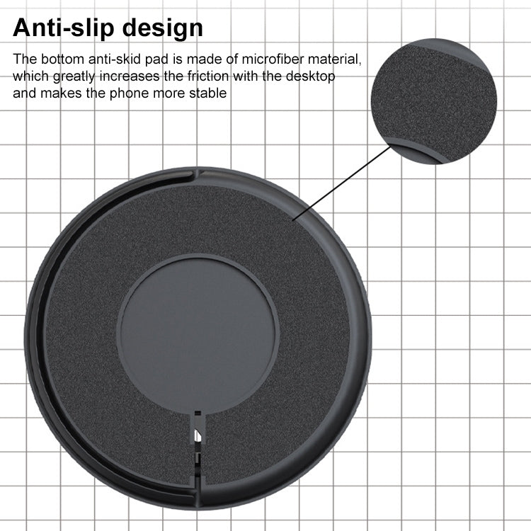 2 en 1 soporte telescópico del cargador inalámbrico de escritorio del silicón para el cargador inalámbrico del iPhone/del reloj