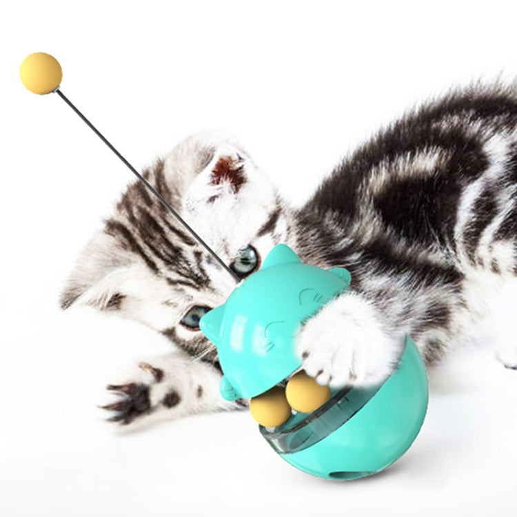 Gato de juguete para mascotas, bola de comida agitadora, vaso de juguete
