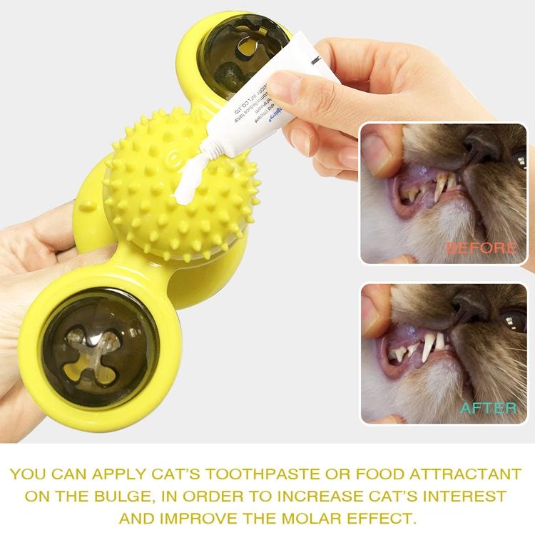 Juguete para mascotas, plato giratorio para gatos, divertido juguete para gatos, rascador