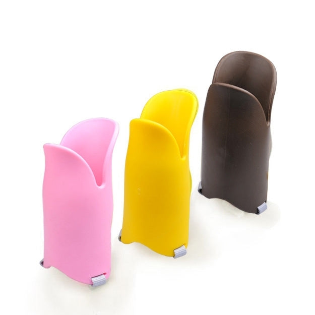 Bozal de silicona con forma de boca de pato lindo para perro mascota, tamaño: L, L  Pink, L  Yellow, L  Coffee