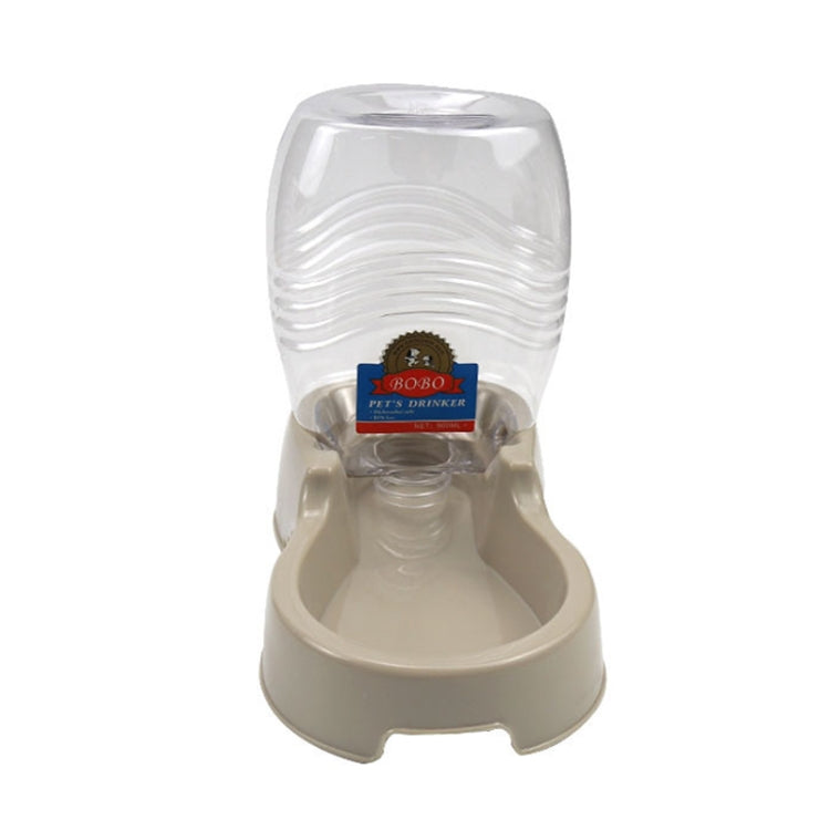 Dispensador automático de agua potable, botella desmontable con comedero para gatos y perros, entrega de colores aleatorios, Detachable Bottle with Dish Feeder