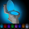 YouOKLight Luz nocturna para inodoro activada por movimiento, luz LED para inodoro, baño y baño