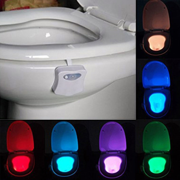 YouOKLight Luz nocturna para inodoro activada por movimiento, luz LED para inodoro, baño y baño