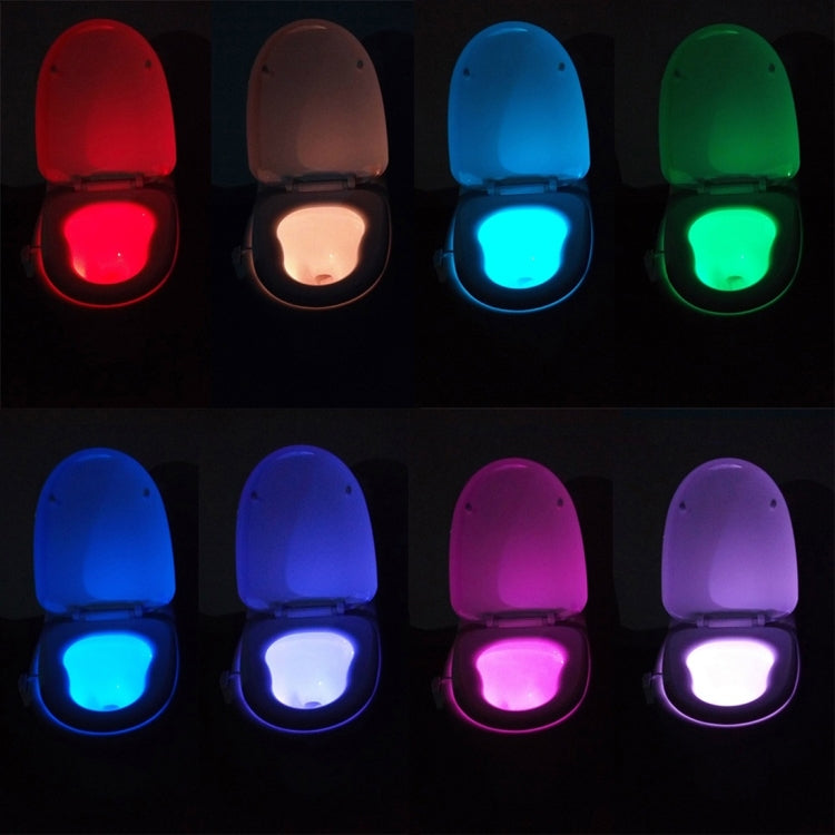 YouOKLight Luz nocturna para inodoro activada por movimiento, luz LED para inodoro, baño y baño