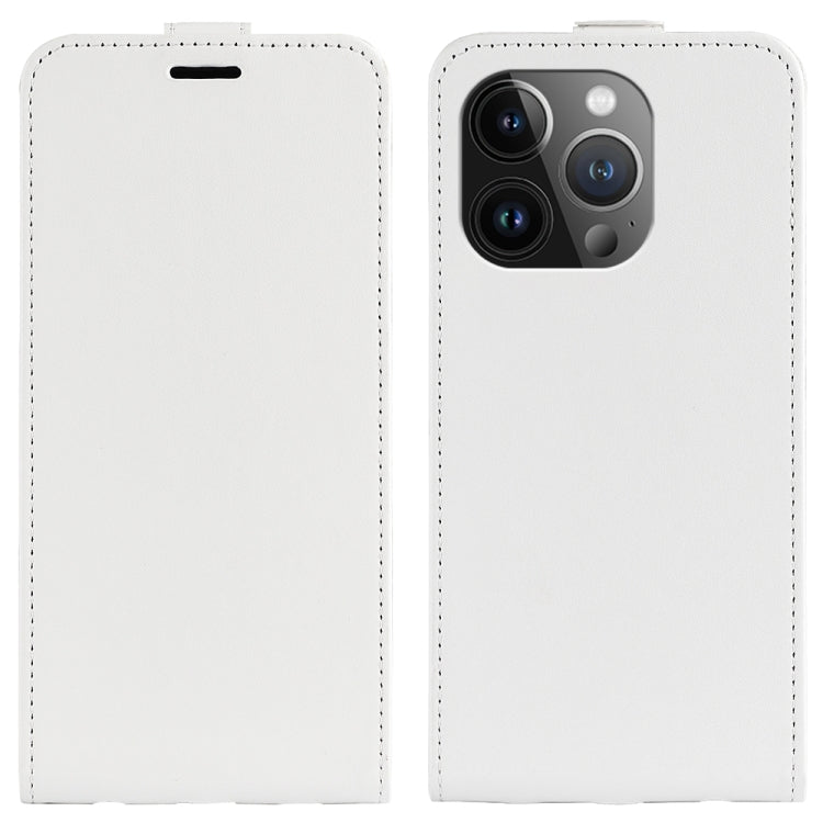 Estuche de cuero para teléfono con tapa vertical individual con textura R64, For iPhone 18 Pro / 17 Pro, For iPhone 18 Pro Max / 17 Pro Max, For iPhone 17e / 16e, For iPhone 17, For iPhone Air, For iPhone 16 Pro Max, For iPhone 16 Pro, For iPhone 16 Pl...