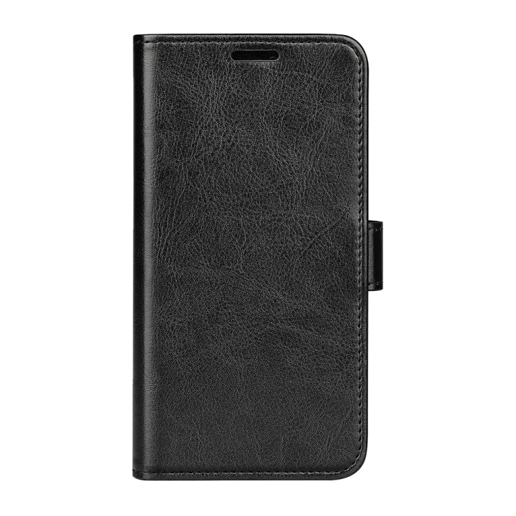 Estuche para teléfono de cuero con tapa horizontal con textura R64, For iPhone 15