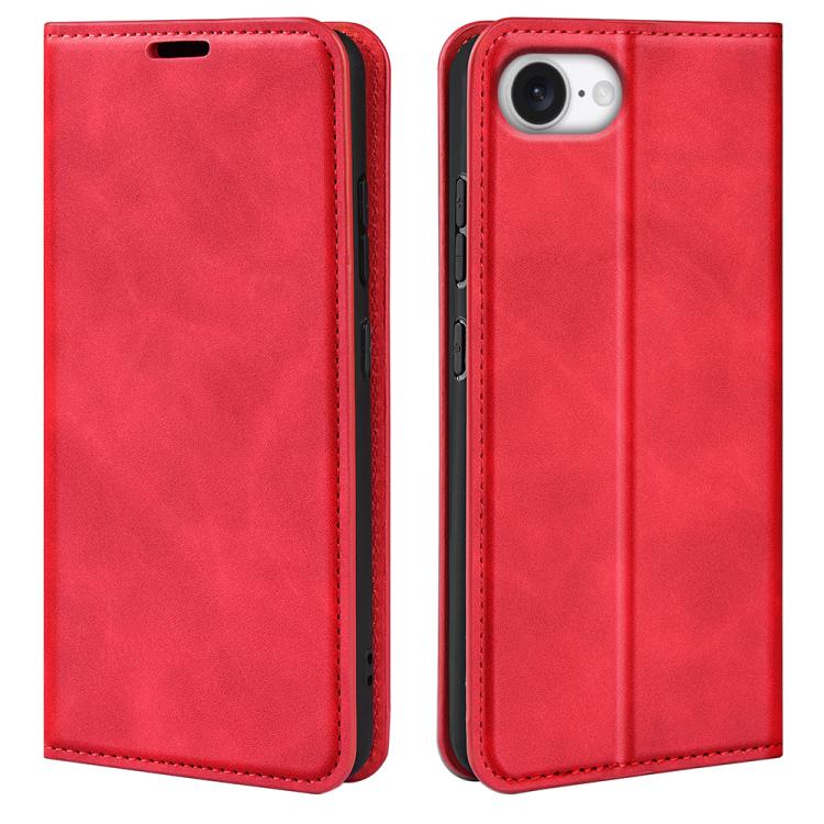 Estuche para teléfono de cuero con succión magnética de piel retro, For iPhone 18 Pro / 17 Pro, For iPhone 18 Pro Max / 17 Pro Max, For iPhone 17e / 16e, For iPhone 17, For iPhone Air, For iPhone 16 Pro Max, For iPhone 16 Pro, For iPhone 16 Plus       ...