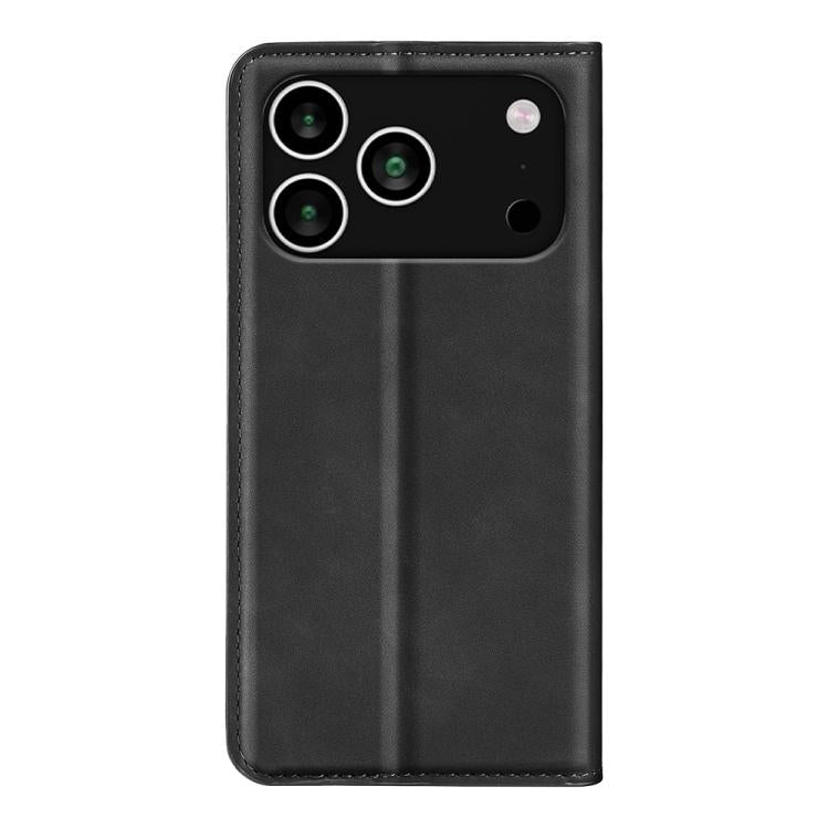 Estuche para teléfono de cuero con succión magnética de piel retro, For iPhone 18 Pro / 17 Pro, For iPhone 18 Pro Max / 17 Pro Max, For iPhone 17e / 16e, For iPhone 17, For iPhone Air, For iPhone 16 Pro Max, For iPhone 16 Pro, For iPhone 16 Plus       ...