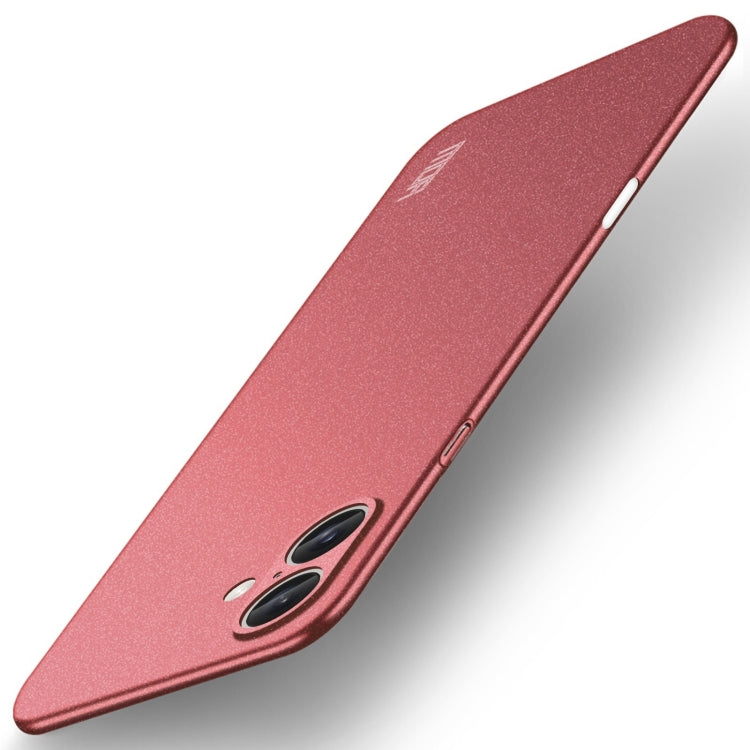 MOFI Fandun Series Frosted PC Estuche para teléfono todo incluido ultrafino, For iPhone 17e / 16e, For iPhone 17 Pro Max, For iPhone 17 Pro, For iPhone 17, For iPhone Air, For iPhone 16 Pro Max, For iPhone 16 Pro, For iPhone 16 Plus, For iPhone 16