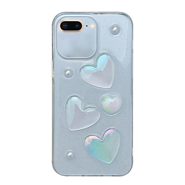Estuche para teléfono Love Epoxy TPU, For iPhone7 Plus / 8 Plus