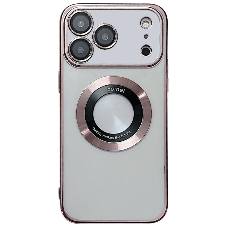 Caja del teléfono de TPU de galvanoplastia Magsafe, For iPhone 17e / 16e, For iPhone 17 Pro Max, For iPhone 17 Pro, For iPhone 17, For iPhone Air, For iPhone 16 Pro Max