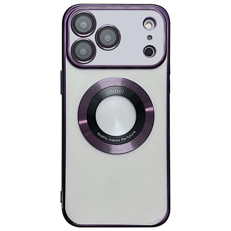 Caja del teléfono de TPU de galvanoplastia Magsafe, For iPhone 17e / 16e, For iPhone 17 Pro Max, For iPhone 17 Pro, For iPhone 17, For iPhone Air, For iPhone 16 Pro Max