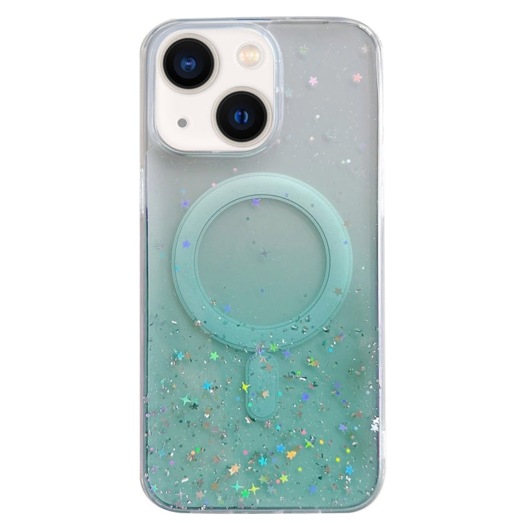 Estuche para teléfono MagSafe Glitter Hybrid Clear TPU, For iPhone 16 Pro Max, For iPhone 16 Pro, For iPhone 16 Plus, For iPhone 16, For iPhone 15 Pro Max, For iPhone 15 Pro, For iPhone 15 Plus, For iPhone 15, For iPhone 14 Plus