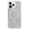 Estuche para teléfono MagSafe Glitter Hybrid Clear TPU, For iPhone 11 Pro Max, For iPhone 11, For iPhone 11 Pro