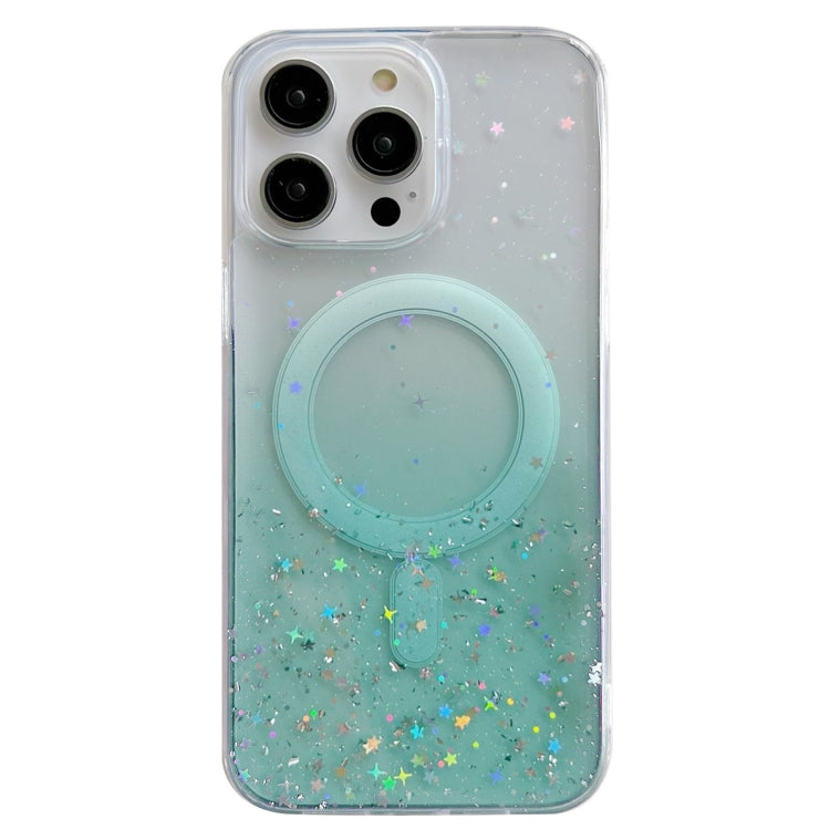 Estuche para teléfono MagSafe Glitter Hybrid Clear TPU, For iPhone 16 Pro Max, For iPhone 16 Pro, For iPhone 16 Plus, For iPhone 16, For iPhone 15 Pro Max, For iPhone 15 Pro, For iPhone 15 Plus, For iPhone 15, For iPhone 14 Plus