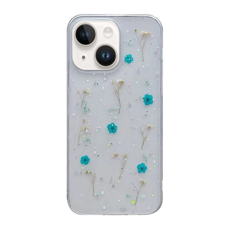 Estuche protector de teléfono TPU con patrón de flores de Gypsophila, For iPhone 17e / 16e, For iPhone 16 Pro Max, For iPhone 16 Pro, For iPhone 16 Plus, For iPhone 16, For iPhone 15 Pro Max, For iPhone 15 Pro, For iPhone 15 Plus, For iPhone 15