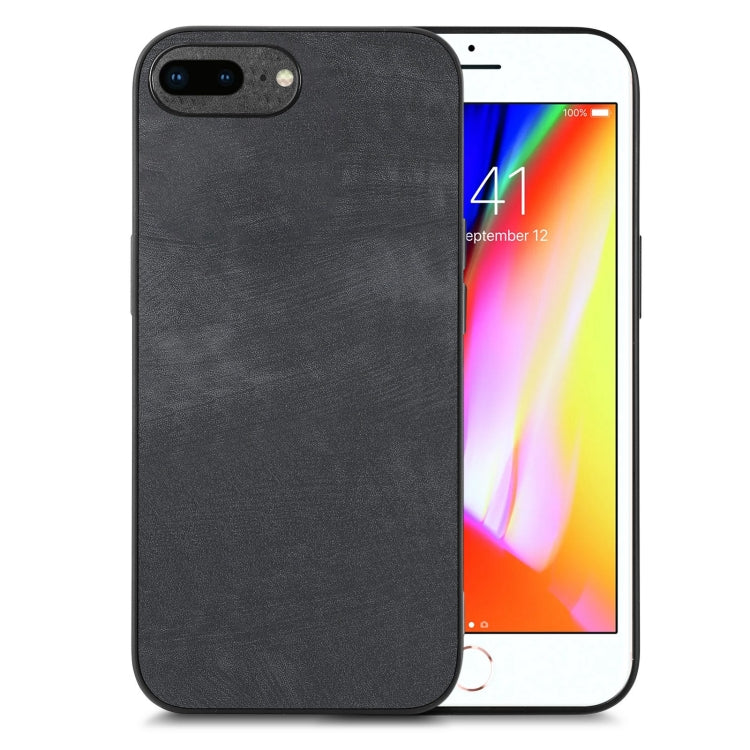 Caja del teléfono de la contraportada de la PC del cuero del vintage, For iPhone 7 Plus / 8 Plus, For iPhone 6 Plus / 6s Plus, For iPhone 6 / 6s