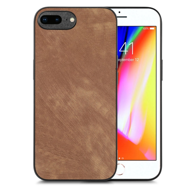 Caja del teléfono de la contraportada de la PC del cuero del vintage, For iPhone 7 Plus / 8 Plus, For iPhone 6 Plus / 6s Plus, For iPhone 6 / 6s