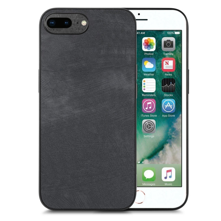 Caja del teléfono de la contraportada de la PC del cuero del vintage, For iPhone 7 Plus / 8 Plus, For iPhone 6 Plus / 6s Plus, For iPhone 6 / 6s