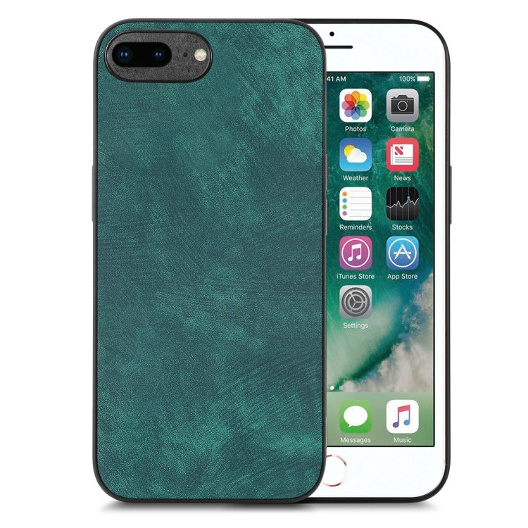 Caja del teléfono de la contraportada de la PC del cuero del vintage, For iPhone 7 Plus / 8 Plus, For iPhone 6 Plus / 6s Plus, For iPhone 6 / 6s