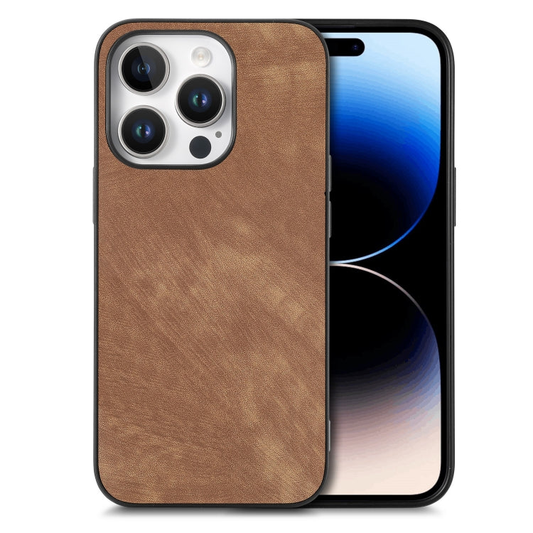 Caja del teléfono de la contraportada de la PC del cuero del vintage, For iPhone 17e / 16e, For iPhone 17 Pro Max, For iPhone 17 Pro, For iPhone 17, For iPhone Air, For iPhone 16 Pro Max, For iPhone 16 Pro, For iPhone 16 Plus