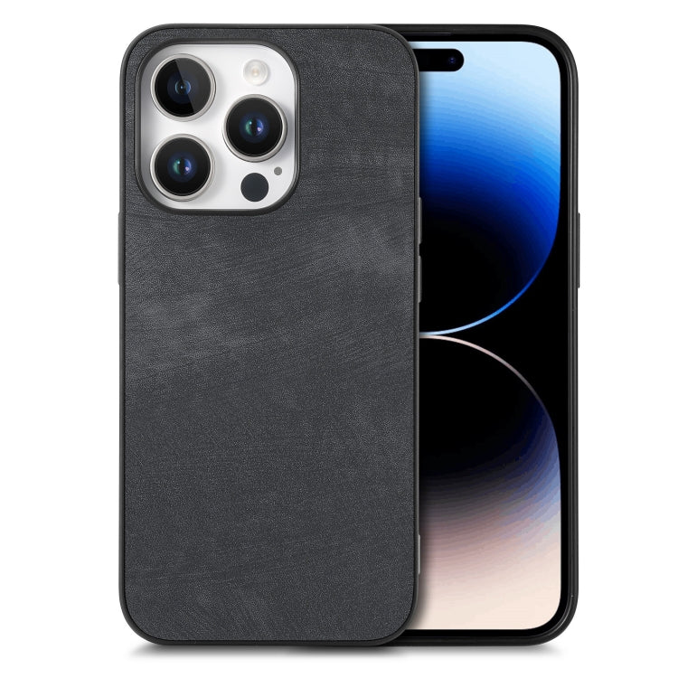 Caja del teléfono de la contraportada de la PC del cuero del vintage, For iPhone 17e / 16e, For iPhone 17 Pro Max, For iPhone 17 Pro, For iPhone 17, For iPhone Air, For iPhone 16 Pro Max, For iPhone 16 Pro, For iPhone 16 Plus
