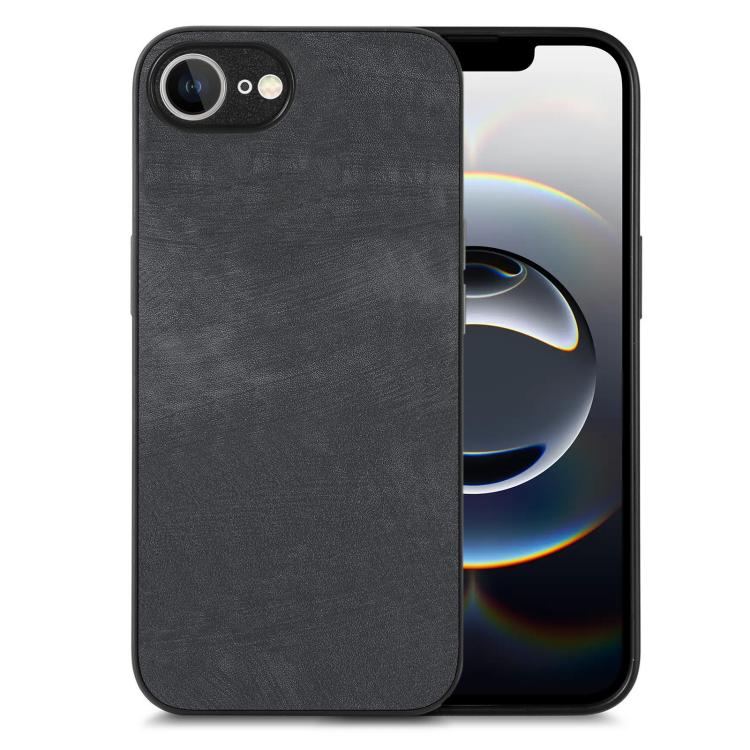 Caja del teléfono de la contraportada de la PC del cuero del vintage, For iPhone 17e / 16e, For iPhone 17 Pro Max, For iPhone 17 Pro, For iPhone 17, For iPhone Air, For iPhone 16 Pro Max, For iPhone 16 Pro, For iPhone 16 Plus